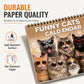🐱 50% OFF NOW! 2027 Funny Cats Wall Calendar – Humorous Kitty Photo Desk Calendar, Large Monthly Grid, Twin-Wire Binding, Cute Cat Art Decor for Home & Office