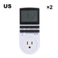⏱️ 50% OFF NOW! Home Appliance Automation Timer Outlet – Digital Plug-in Programmable Timer Socket, Easy Setup Plug & Play, Schedule Lights & Household Devices for Energy Saving