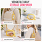 👛50% OFF NOW! Visible Mini Transparent Accessories Pouch – Clear PVC Clip-On Zipper Storage Bag, Portable Keychain Mini Case for Small Gadgets & Tiny Items