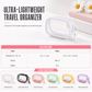 👛50% OFF NOW! Visible Mini Transparent Accessories Pouch – Clear PVC Clip-On Zipper Storage Bag, Portable Keychain Mini Case for Small Gadgets & Tiny Items