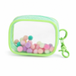 👛50% OFF NOW! Visible Mini Transparent Accessories Pouch – Clear PVC Clip-On Zipper Storage Bag, Portable Keychain Mini Case for Small Gadgets & Tiny Items