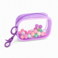 👛50% OFF NOW! Visible Mini Transparent Accessories Pouch – Clear PVC Clip-On Zipper Storage Bag, Portable Keychain Mini Case for Small Gadgets & Tiny Items