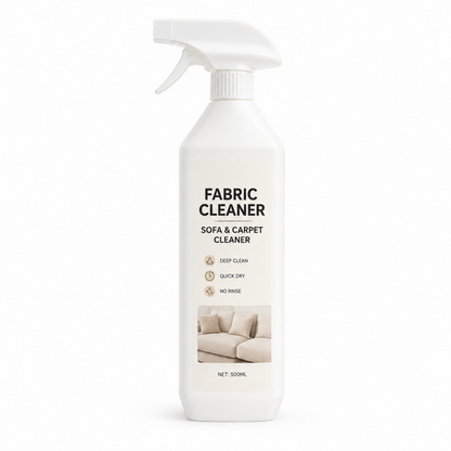 🧼50% OFF NOW! Waterless Fabric & Upholstery Cleaner Spray – No Rinse Deep Stain Remover, Gentle Non-Toxic Foam Cleaner for Sofa, Carpet, Mattress & Fabric Furniture