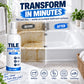 🎨50% OFF NOW! Tile Renewal Spray Paint, 100ml 3 Colors – Waterproof Tile Coating Spray, Fast Drying Bathroom Kitchen Tile Recolor Paint for Tile Restoration
