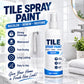 🎨50% OFF NOW! Tile Renewal Spray Paint, 100ml 3 Colors – Waterproof Tile Coating Spray, Fast Drying Bathroom Kitchen Tile Recolor Paint for Tile Restoration