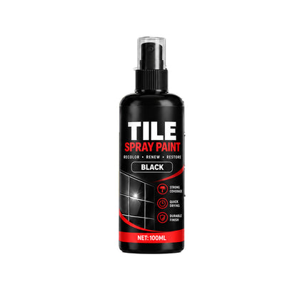 🎨50% OFF NOW! Tile Renewal Spray Paint, 100ml 3 Colors – Waterproof Tile Coating Spray, Fast Drying Bathroom Kitchen Tile Recolor Paint for Tile Restoration