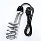 ♨️50% OFF NOW! Stainless Steel Spiral Immersion Water Heater, Portable 220V Bucket Water Heating Rod with Auto Temperature Control, EU Plug Quick Heating Submersible Water Heater for Home