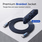 🔌50% OFF NOW! 100W Ultra-Fast Type-C to Type-C Charging Cable – Nylon Braided PD Charger Cord, Smart Safety Chip, Reinforced SR Joint for Phone, Laptop & Tablet