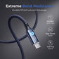 🔌50% OFF NOW! 100W Ultra-Fast Type-C to Type-C Charging Cable – Nylon Braided PD Charger Cord, Smart Safety Chip, Reinforced SR Joint for Phone, Laptop & Tablet