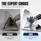 🔧 Corner Trowel: Stainless Steel Blade, Ergonomic Grip, for Flawless Internal & External Corners