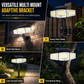 🔦50% OFF NOW! 3-Head Solar Security Light – Rotatable Panels Motion Sensor Outdoor LED Light, IP65 Waterproof, Bright Solar Flood Light for Yard, Garden & Fence