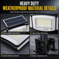 🔦50% OFF NOW! 3-Head Solar Security Light – Rotatable Panels Motion Sensor Outdoor LED Light, IP65 Waterproof, Bright Solar Flood Light for Yard, Garden & Fence