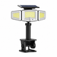🔦50% OFF NOW! 3-Head Solar Security Light – Rotatable Panels Motion Sensor Outdoor LED Light, IP65 Waterproof, Bright Solar Flood Light for Yard, Garden & Fence