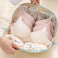 🧳50% OFF NOW! Travel Underwear Organizer Bag – Lightweight Portable Lingerie Storage Pouch, Separate Compartments for Bras, Socks & Panties, Ideal for Vacation & Business Trip