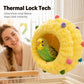 🐦50% OFF NOW! Soft Comfortable Hanging Bird Bed – Warm Thickened Plush Parrot Nest, Anti-Collapse Frame Stable Fixation Winter Bird Cave for Budgies, Parakeets & Small Birds