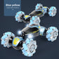 🚗50% OFF NOW! Gesture & Remote Control Transform Stunt RC Car – Dual Mode Hand Controlled RC Stunt Car with LED Lights, 360° Rotation Off-Road Toy Car for Kids