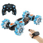🚗50% OFF NOW! Gesture & Remote Control Transform Stunt RC Car – Dual Mode Hand Controlled RC Stunt Car with LED Lights, 360° Rotation Off-Road Toy Car for Kids