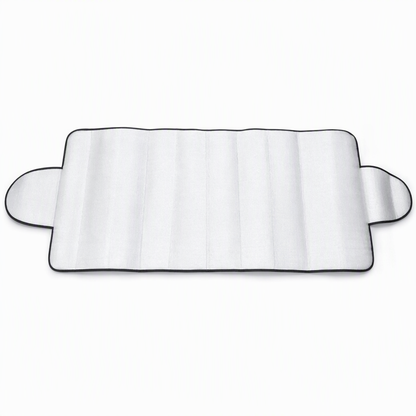 ❄️50% OFF NOW! Double-Sided Windshield Snow Cover – Thickened Aluminum Foil Winter Car Windshield Shield, Secure Side Flaps Anti-Frost Anti-Ice Sun Protection Cover for Most Vehicles