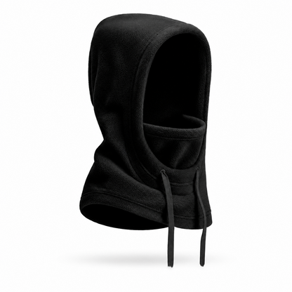 🧣50% OFF NOW! Thermal Fleece Winter Balaclava – Windproof Full Face Hood with Adjustable Drawstrings, Warm Head Neck Cover for Skiing, Cycling & Cold Weather Outdoor Sports