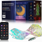 🎄✨50% OFF NOW! Smart LED Curtain String Lights, USB Powered App & Remote Control, Music Sync Waterproof RGB Fairy Lights for Bedroom Party Decor 🎵