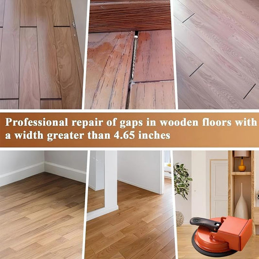 50% OFF NOW! Heavy-Duty Floor Gap Fixer Suction Cup – Wood Floor Gap Repair Tool with Strong Suction, Non-Slip Pulling Device for Hardwood Flooring Gap Closing & Renovation