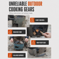 🔥50% OFF NOW! Heavy-Duty Carbon Steel Camping Stove – 3-in-1 Wood & Charcoal Burning Outdoor Combustion Stove, High-Draft Airflow Portable Camp Cooker for Camping, Backpacking & Outdoor Cooking