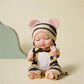 🎁50% OFF NOW! Mini Reborn Baby Dolls Set – Lifelike Realistic Tiny Dolls with Cute Animal Bathrobe Outfits, Perfect Kids Gift Box