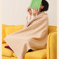 🧣50% OFF NOW! Portable Electric Heated Blanket Shawl – Soft Zipper Wearable Heating Throw for Sofa, Office & Travel