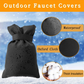 ❄️50% OFF NOW! Outdoor Waterproof Faucet Covers with Reflective Strips, Winter Freeze Protection Tap Insulation Bag