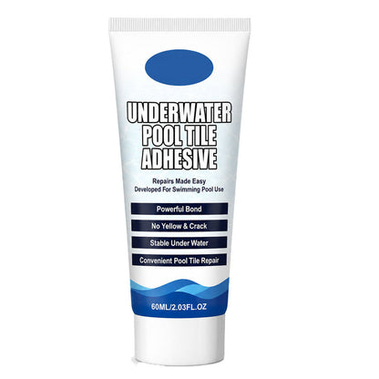 🏊 Underwater Pool Tile Adhesive | High Strength Waterproof Glue for Swimming Pool Tile Repair & Leak Sealing