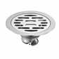 🚿💧50% OFF NOW! Brushed Stainless Steel Round Floor Drain with Deodorizing Core – Fast Water Drainage Anti-Odour Floor Drain, Fits Bathroom, Shower & Washing Machine