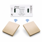 💡50% OFF NOW! Wireless Self-Adhesive Light Switch Kit – No Wiring Remote Wall Switch with Receiver, Stick Anywhere RF Light Control for Home Lighting