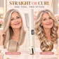 🔥50% OFF NOW! Mini Ceramic Travel Hair Straightener – Slim Plate Portable Flat Iron, Precise Styling for Short Hair, Bangs & Hair Roots