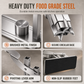 🌰50% OFF NOW! Stainless Steel Chestnut Cracker, Effortless Lever Press Nut Opener with Anti-Slip Base, Manual Chestnut Shell Cutter for Home Kitchen