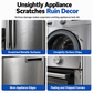 ✨🧴50% OFF NOW! Appliance Paint Repair Paste for Scratches and Chips – Non-Drip Chrome Polish Paste with Brush, Repair Stainless Steel Fridges & Metal Surfaces