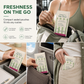 💇‍♀️50% OFF NOW! Rinse-Free Hair Cleansing Wipes – Waterless Oil Control Hair Root Refreshing Wipes, Portable Single Sachet Hair Towel for Greasy Flat Hair