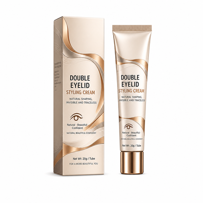 👁️50% OFF NOW! Double Eyelid Styling Cream – Invisible Long-Lasting Eyelid Shaping Gel, Gentle Clear Formula for Natural Hooded & Uneven Eyes
