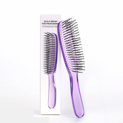 💇50% OFF NOW! Detangling Scalp Massage Hairbrush – Waterproof Gentle Glide Hair Comb, Painless Knot Remover, Portable Wet & Dry Hair Brush FB Short Video Ad Copy
