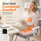 50% OFF NOW! Winter Thickened Plush Integrated Heated Seat Cushion with Backrest – Removable Washable Dual Heating Chair Pad, Warm Heating Cushion for Office & Student Desk Chairs