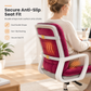 50% OFF NOW! Winter Thickened Plush Integrated Heated Seat Cushion with Backrest – Removable Washable Dual Heating Chair Pad, Warm Heating Cushion for Office & Student Desk Chairs