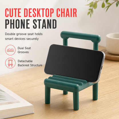 Cute Mini Chair Phone Stand and Desktop Tablet Holder
