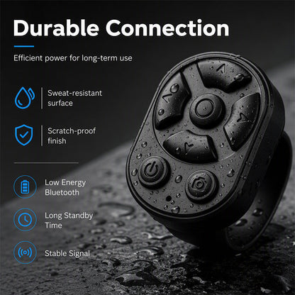 Multifunctional Bluetooth Ring Remote Control