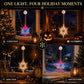 ⭐50% OFF NOW! Christmas Suction Window Star Lights – No Drill No Residue Battery Powered Festive Window Decor Lights, Reusable Colourful & Warm Glow Hanging Lights