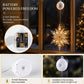 ⭐50% OFF NOW! Christmas Suction Window Star Lights – No Drill No Residue Battery Powered Festive Window Decor Lights, Reusable Colourful & Warm Glow Hanging Lights