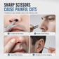 Manual Nose Hair Trimmer Shaver for Men and Women Portable Nostril Cleaning and Grooming Tool