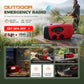 📻50% OFF NOW! Multifunctional Portable Solar Emergency Radio – Hand Crank NOAA Weather Radio with Flashlight, SOS Alarm & Phone Charger, Survival Gear for Camping, Storm & Power Outage