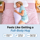 😴50% OFF NOW! Leg‑Clamping Deep Sleep Full‑Body Support Pregnancy Pillow‑ Odorless No‑Collapse Long Body Pillow, Removable Washable Cover for Side Sleepers & Pregnant Women